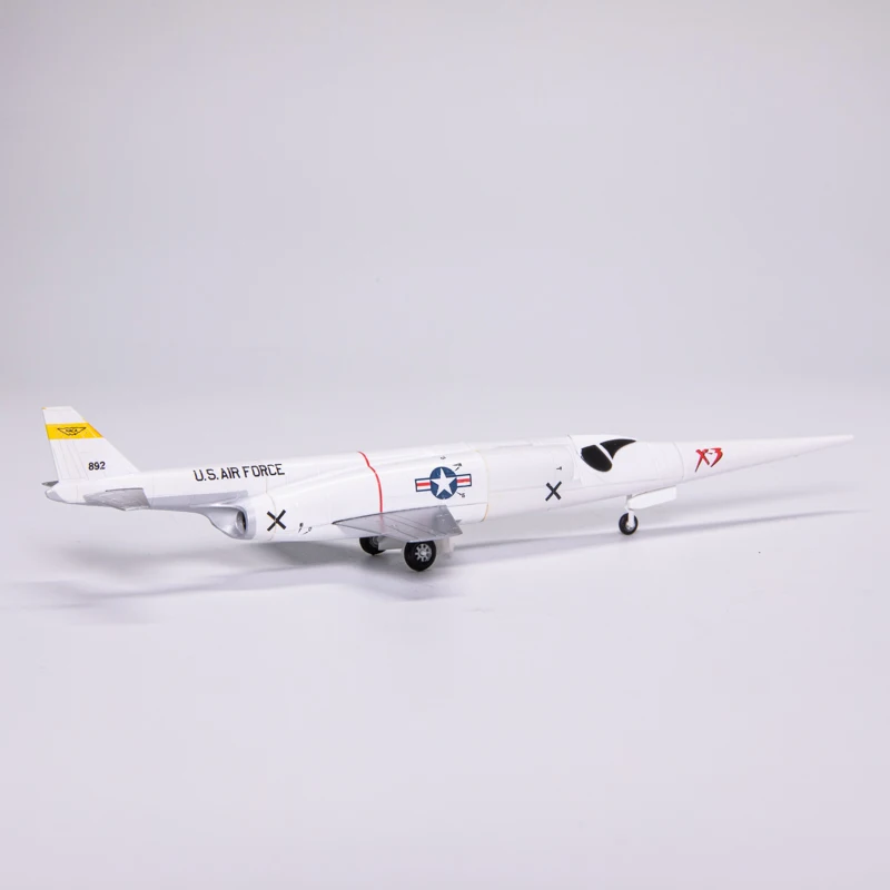 1:144 Scale 51035 Douglas X-3 Stiletto Supersonic Verification Aircraft Model Diecast Alloy Classic Toys Souvenir Gifts Display