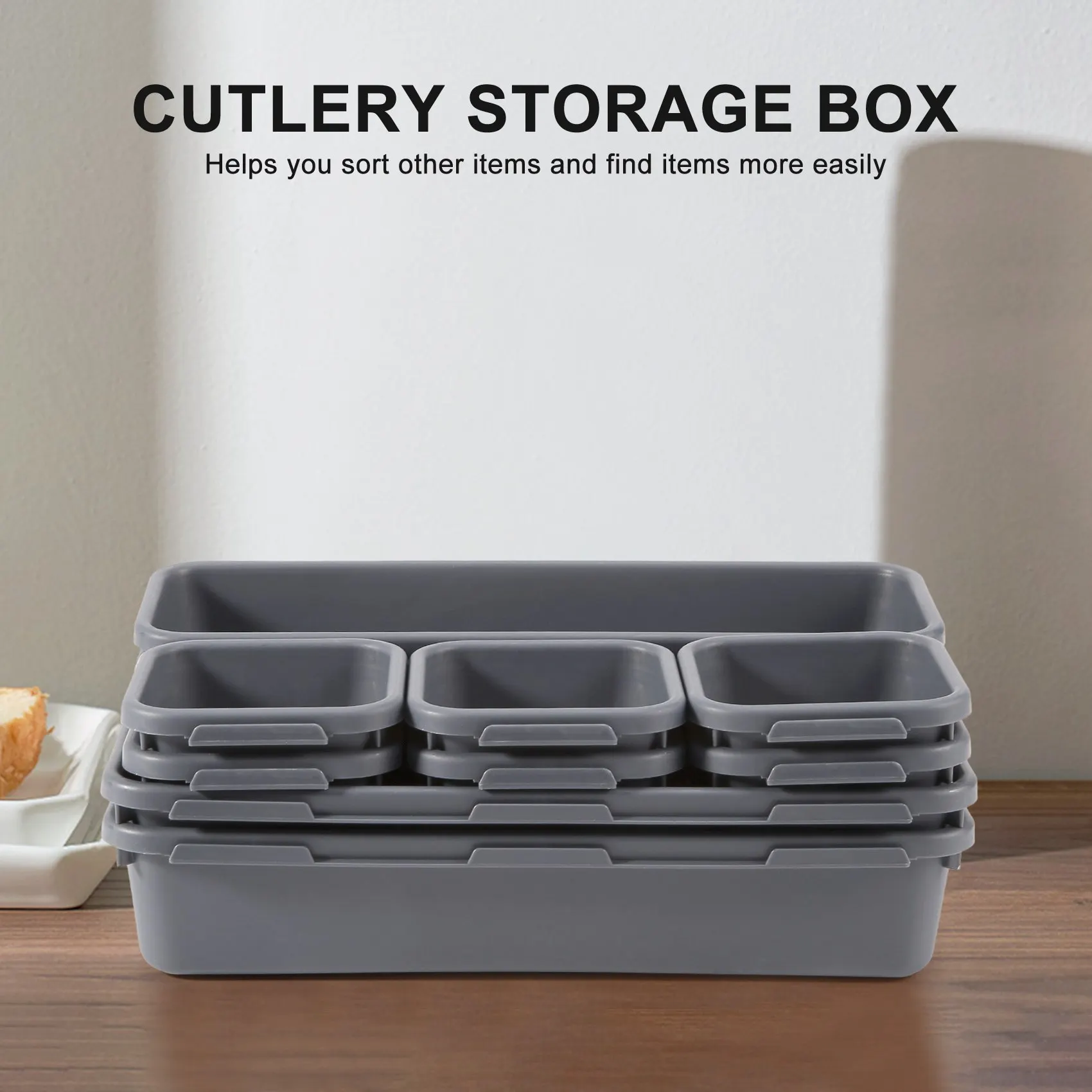NEW HOT In Stock-18 Pack Interlocking Drawer Organizer Tray, Multi-Purpose Desk Drawer Tray Organizer For Kitchen Bathroom Offic
