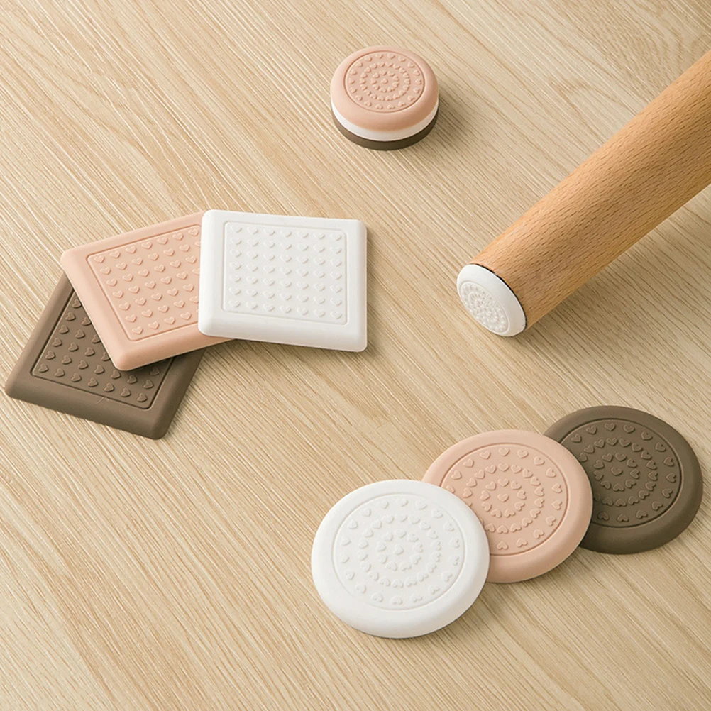 

16Pcs Silicone Foot Pads Reinforced Furniture Moving Pads Noise Reducing Chair Glides for Indoor Furniture Protection Home Use
