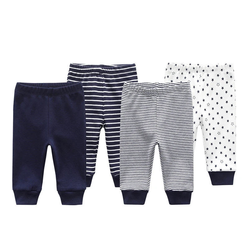 

3/4Pcs/lot Baby Long Pants 2023 Newborn Boy Girl Toddler Clothing 3M 6M 9M 12M Baby Clothes roupas de bebe Trousers Accessories