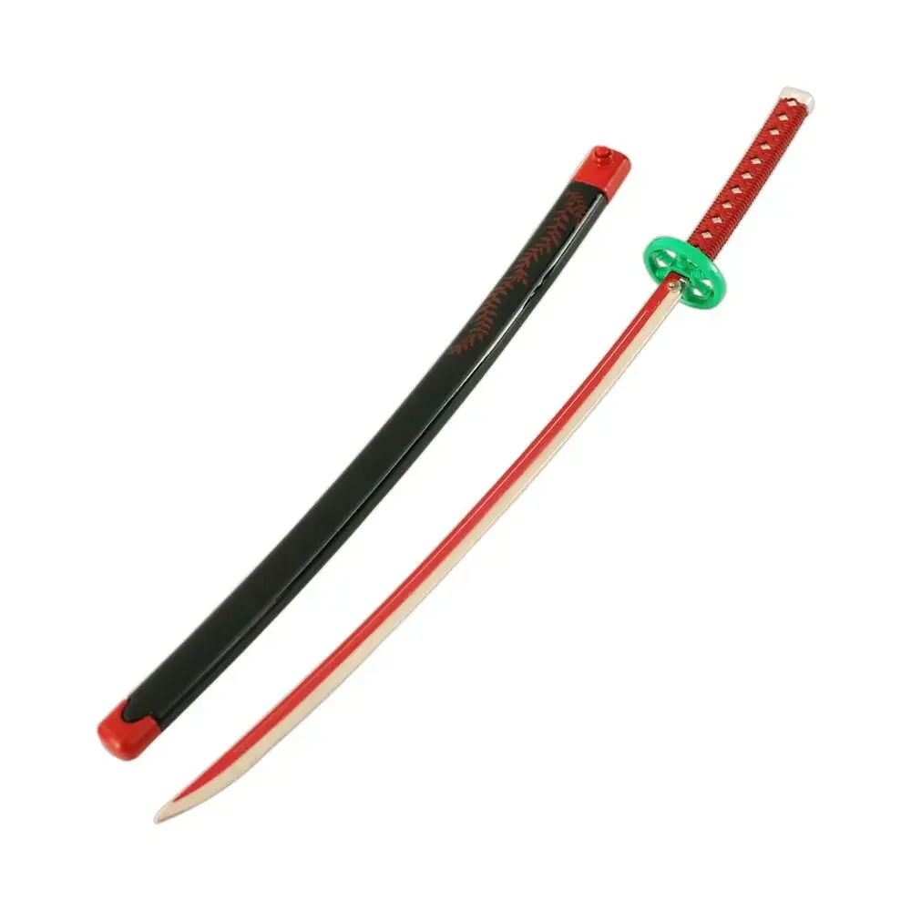 Demon Slayer Sword Kamado Nezuko nichipin Blade lega Katana Sword Press To Eject Japanese Samurai Anime arma modello regali