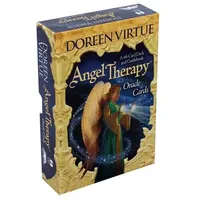 Angel Therapy Oracle cards PDF Guidebook Tarot cards deck board games for family party women kids toys