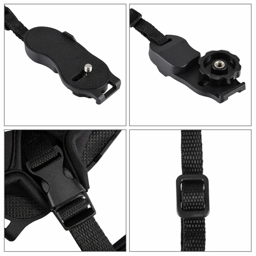 Camera Soft Neoprene Hand Grip Wrist Strap with 1/4 inch Screw Plastic Plate for Canon 350D for Nikon for Sony SLR/DSLR Cameras - Image 5