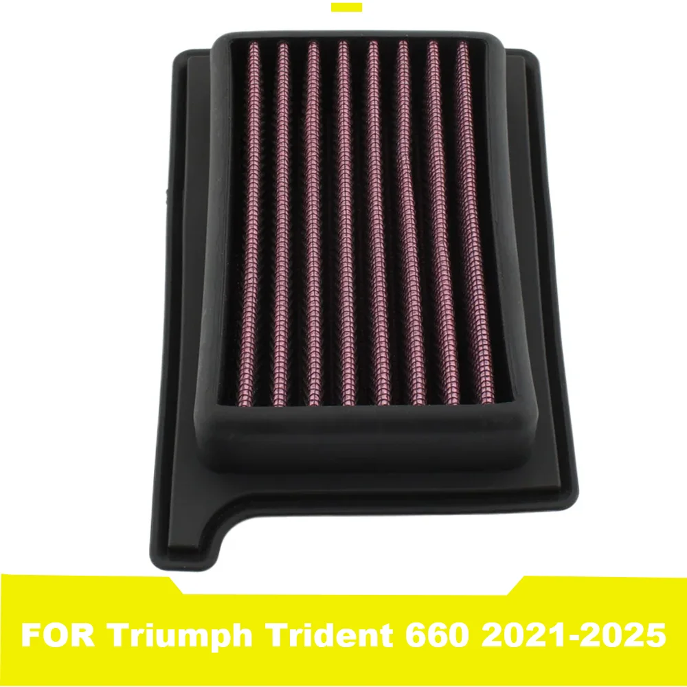 

Motorcycle Accessories High Flow Air Filter FOR Triumph Trident 660 Triple Tribute Edition 660 Tiger Sport 660 2022-2024 2025