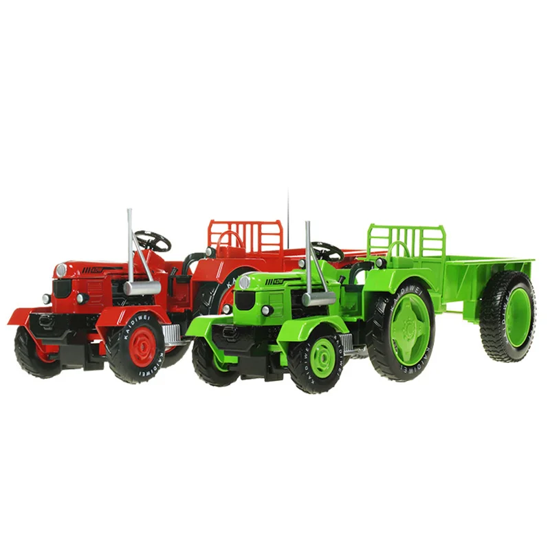 

Diecast Alloy 1:18 Scale Tractor Transport Engineering Vehicle Model Classics Adult Toy Collection Static Display Gift Souvenir