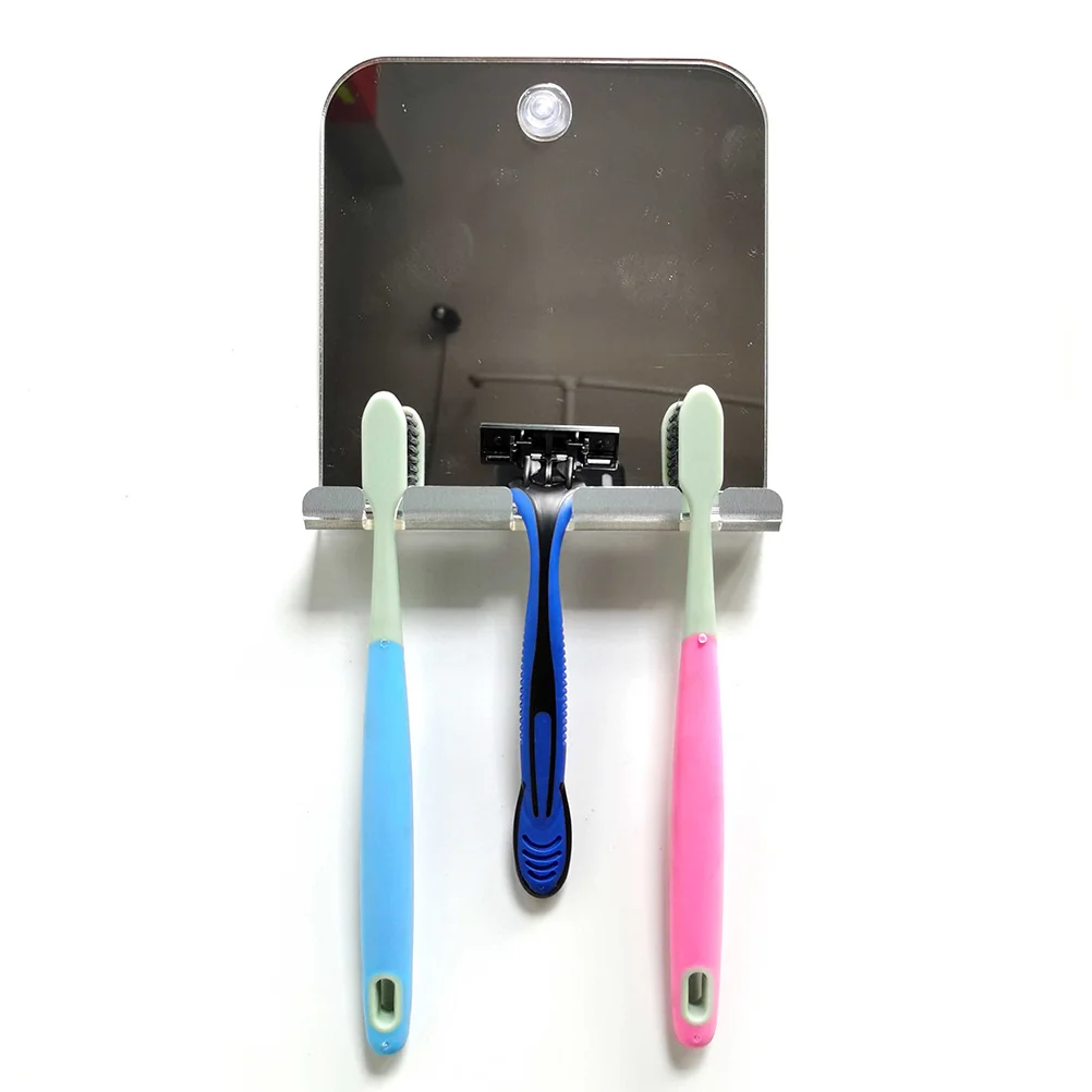 

Fog Free Bathroom Mirror Silver Unbreakable Portable Traveling Shaving Mirror Design for Home Use