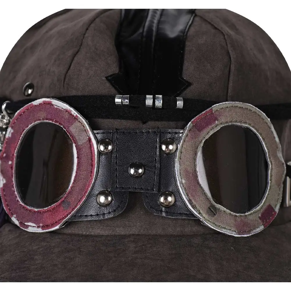 Hüte Kinder Arcane Isha Cosplay Karneval Zubehör Kinder Punk Cape Spiel LOL Disguise Mädchen Kopfbedeckung Halloween Outfits Prop