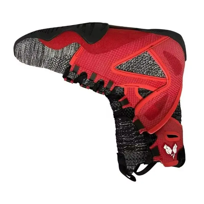 

Professional Wrestling Shoes Men White Gym Training Shoe Mens Breathable Boxing Shoes Man Good Quality Fighting Boots