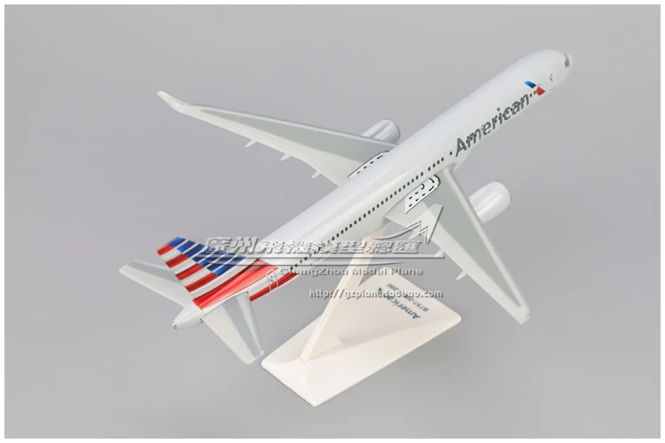 New 23cm American Airlines American Boeing B757-200 N172AJ Plastic Assembled Aircraft Model Plane Model for Collector