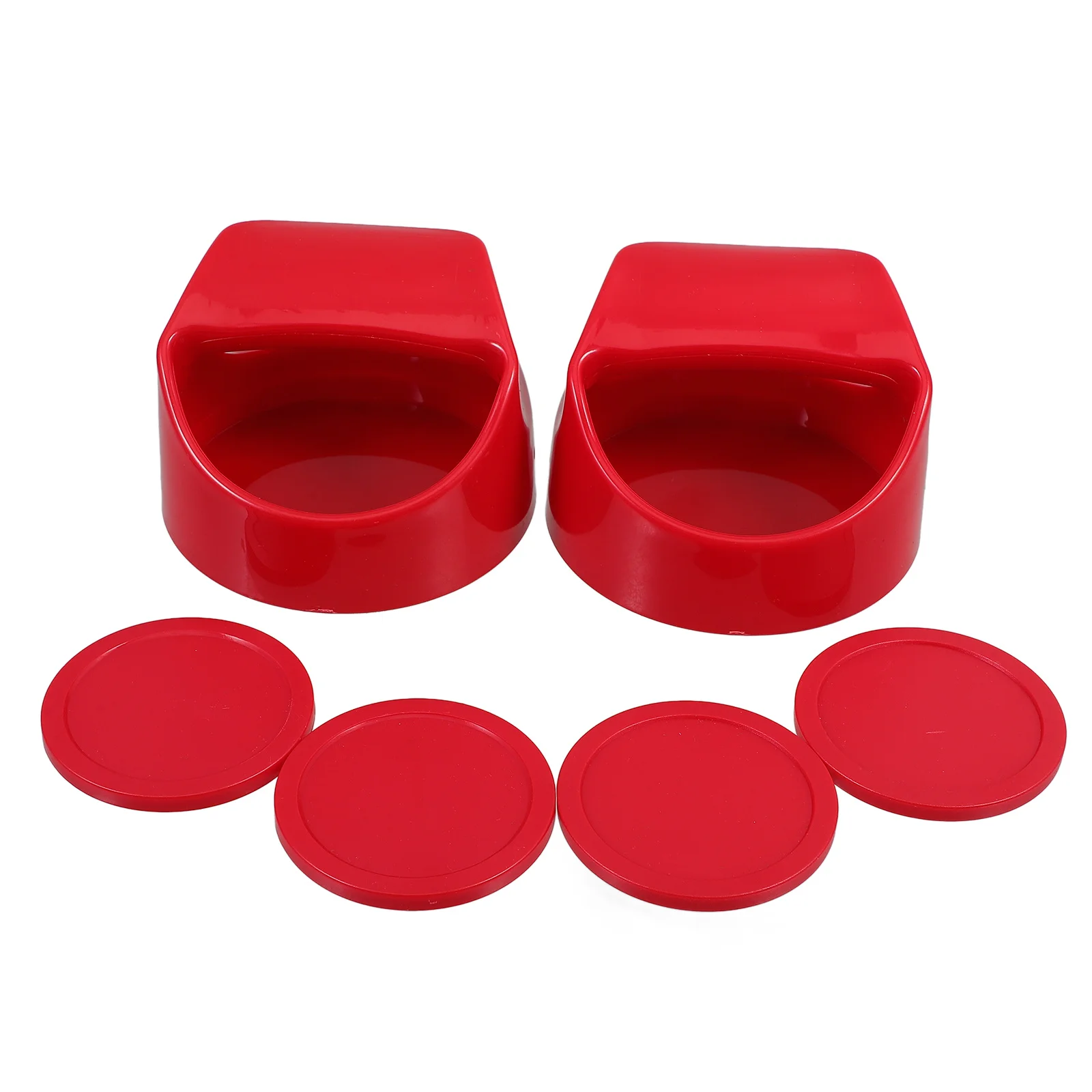 1 مجموعة 1 مجموعة الأحمر البلاستيك هوكي كرات الصولجان دفع استبدال ل الطاولة هوكي الجليد اكسسوارات الأسرة حفلة متعة الإمدادات #5