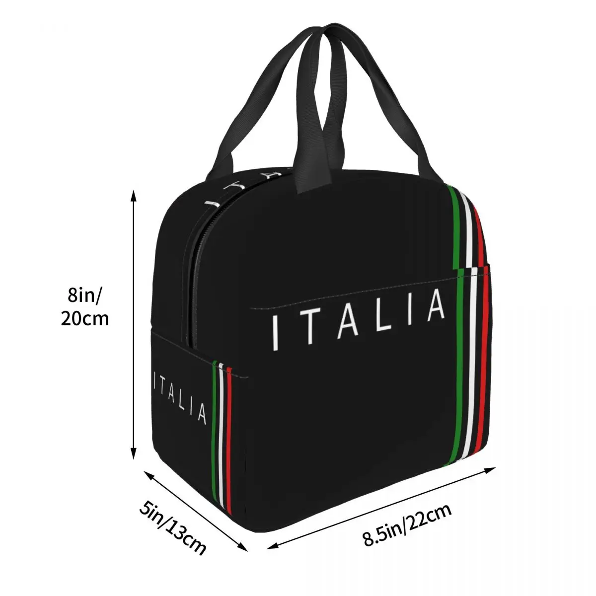 Italia Flag Lunch Box per donna multifunzione Italian Proud Thermal Cooler Food Insulated Lunch Bag borse da Picnic riutilizzabili