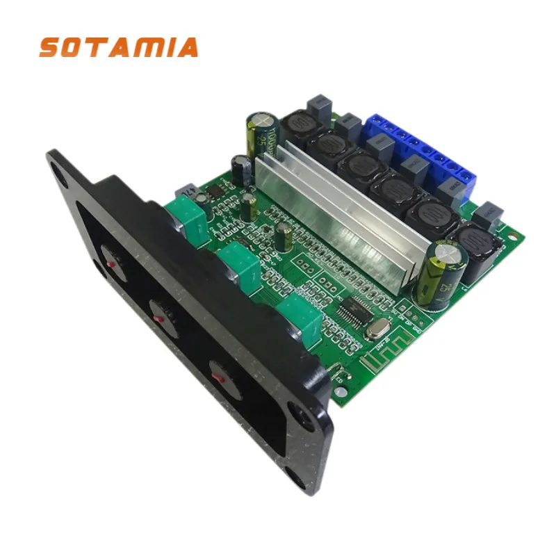 

SOTAMIA TPA3116D2 Bluetooth 5.0 Subwoofer Stereo Amplifier 50Wx2+100W 2.1 Amp DIY Smart Home Power Amplifier Audio Board