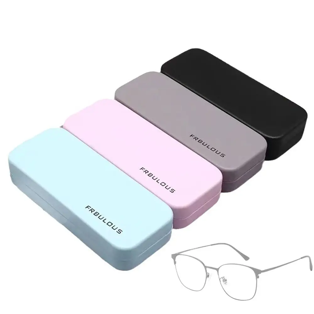 

Glasses Holder Portable Glasses Box Metal Compression Resistance Reading Eyewear Case Glasses Sunglasses Bag Men Women