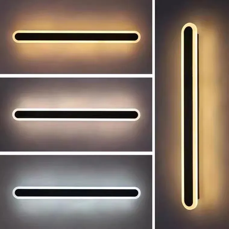 Modern LED Wall Lamp Aisle Sconce for Living Room Bedroom Bedside Sofa Corridor Entrance Bar Home Decor Lighting Fixture Lustre