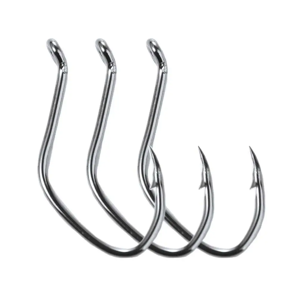 Circle Hook Pesca Live Bait Fly Fishing Accessories Mustad Hooks Fishihook Set Barbed Fishhook Fishing Hooks Fishhook Sea Hook