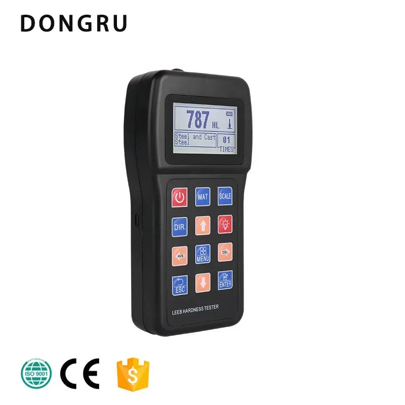 -1100 Digital Hardness Tester Machine Durometer Leeb Hardness Tester Portable Industrial Metal Detectors