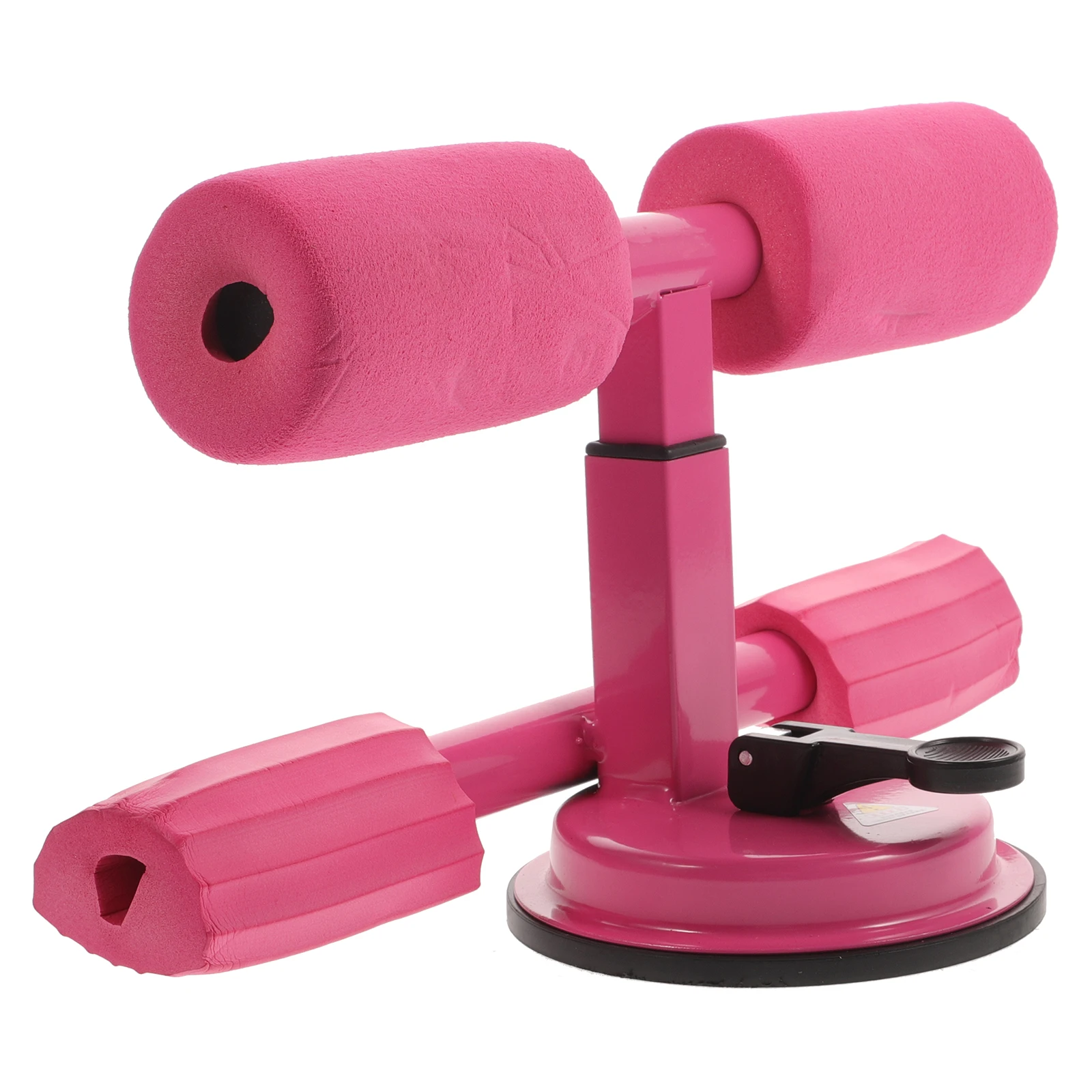 

3 speed Adjustable Sit up Tool Large Suction Cup Abdominal Assist Fitness Bar Portable Pink Women Leg Muscle Training Non slip