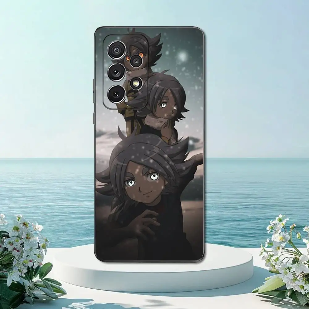 حافظة هاتف I-Inazumas Animation E-Eleven لهاتف سامسونج S22، S21، S20، S10، S9، S25، S24، S23، Ultra، FE، Plus، Lite، غطاء أسود من السيليكون الناعم #6