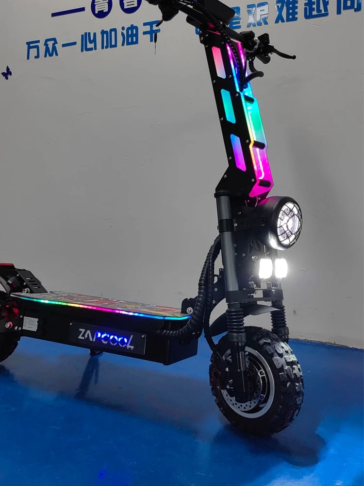 11/13 Inch  Off-road 60v8000Ｗ24AH  Range 60-80km 3 speed Electric Scooter