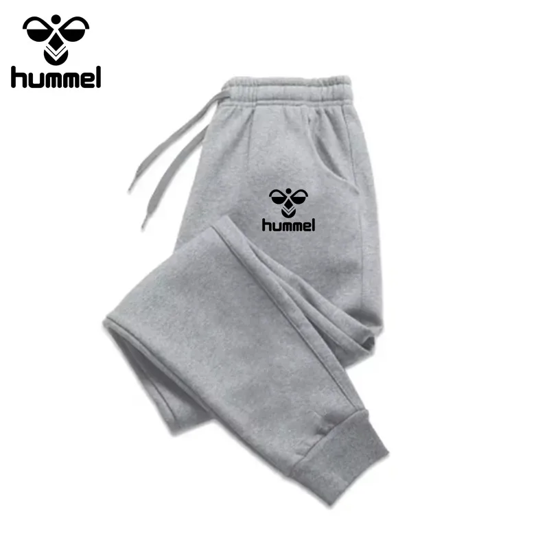 Brand HUMMEL Autumn and Winter Men\'s Pants Men\'s New Casual Pants Sports Jogging Sportswear Sports Pants Harajuku Street Pants