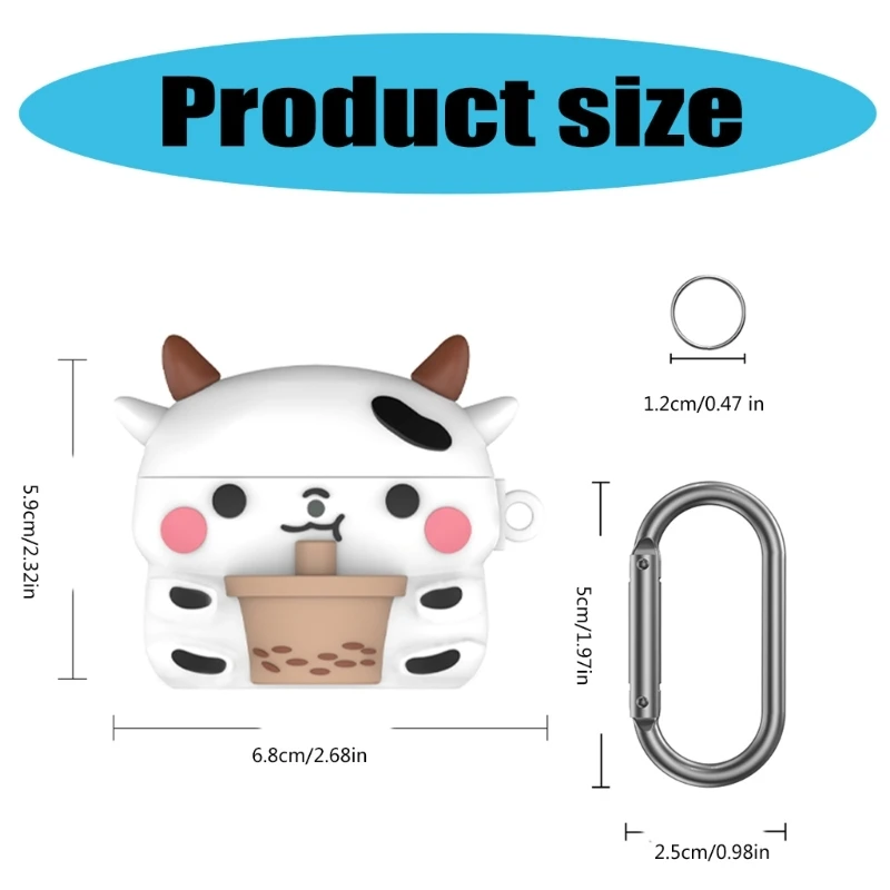 Flexible Earphone Protect Case for Air Pods 4 Cover Shockproof Shell Washable Housing Antidust Sleeve Soft Silicone Skin image 6