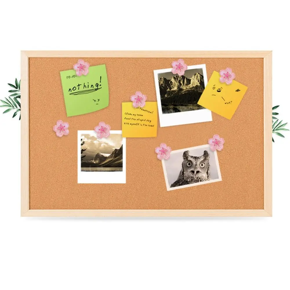 10/20/30PcsแบบพกพาSakura Pushpins DIY Reusable Board Push Pinกล่องน่ารักตกแต่งStudsอุปกรณ์สํานักงานโรงเรียน