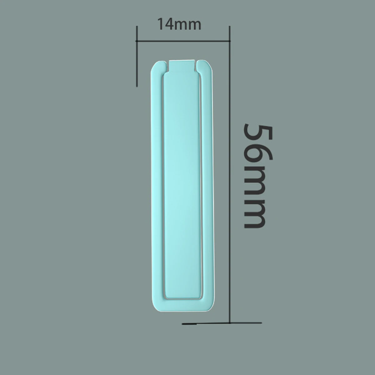 Ultra Thin Mini Metal Fold Mobile Phone Stand Alloy Invisible Portable Foldable Stand for iPhone Samsung Xiaomi Ring Kickstand
