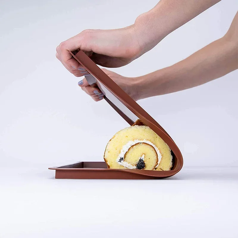 Practical Mold Swiss Roll Silicone Mold Heat-resistant Baking Pad Baking Tray Pad Household Baking Fruit Dehydration Small Tool