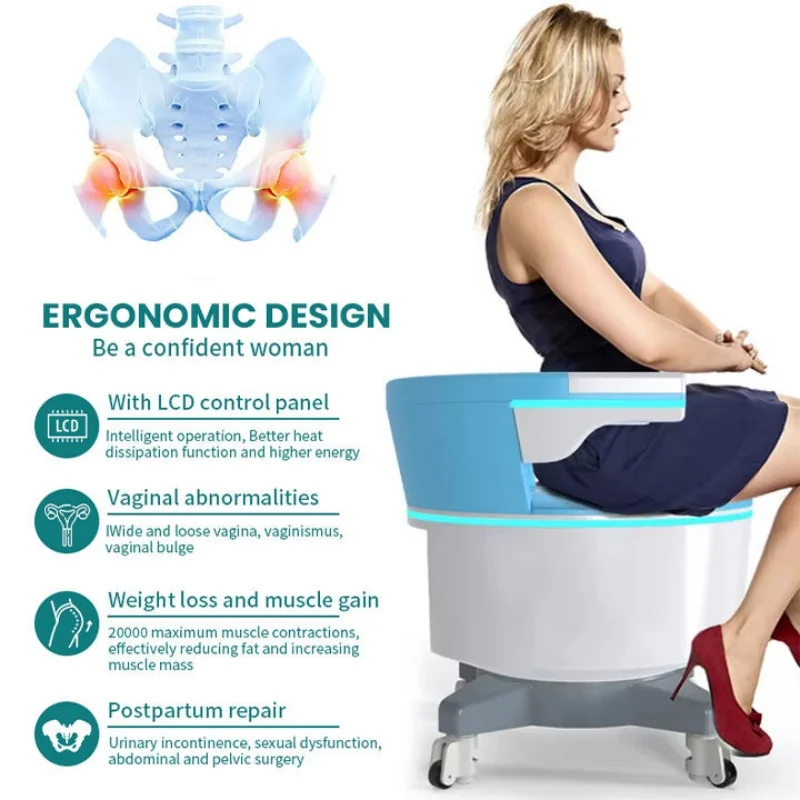 Muscle Stimulator Muscle Building Machine Pelvic Chair Pelvic Floor Muscle Trainer