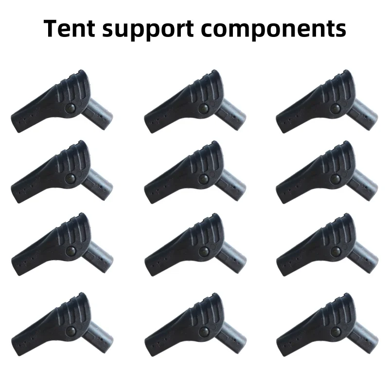 1PCS Tent Accessory Joint Plastic Support Rod Repair Support Rod Folding Rotary Joint Parts Automatic Tent Support Components