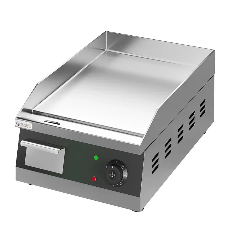 Kitchenware Commercial small electric grilling stove, thickened iron plate fried steak grilled squid, iron plate grilled
