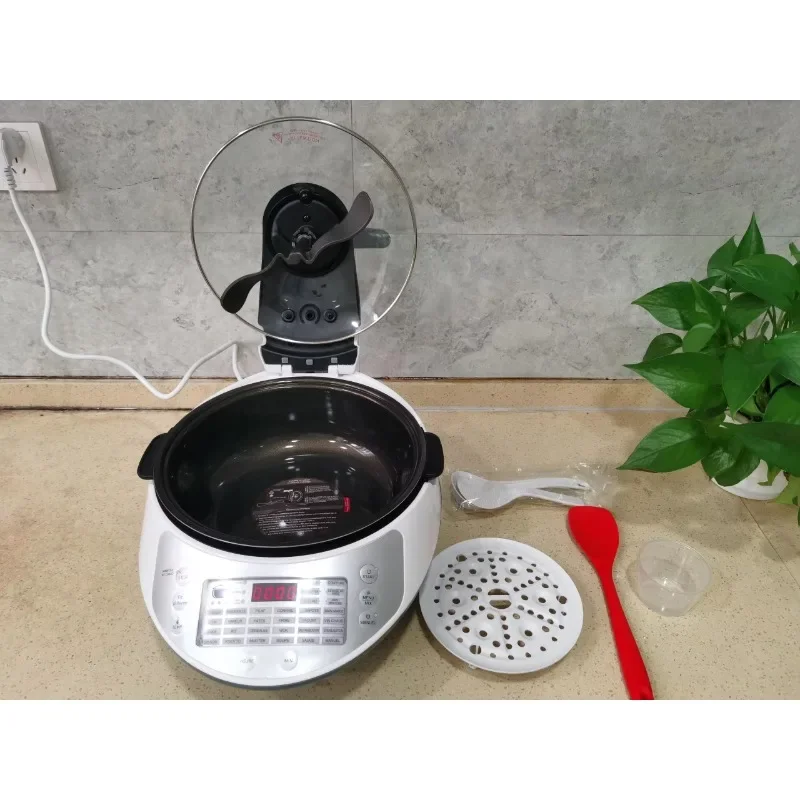 Household electric intelligent automatic cooking robot 1600 watts powerful 5L large capacity