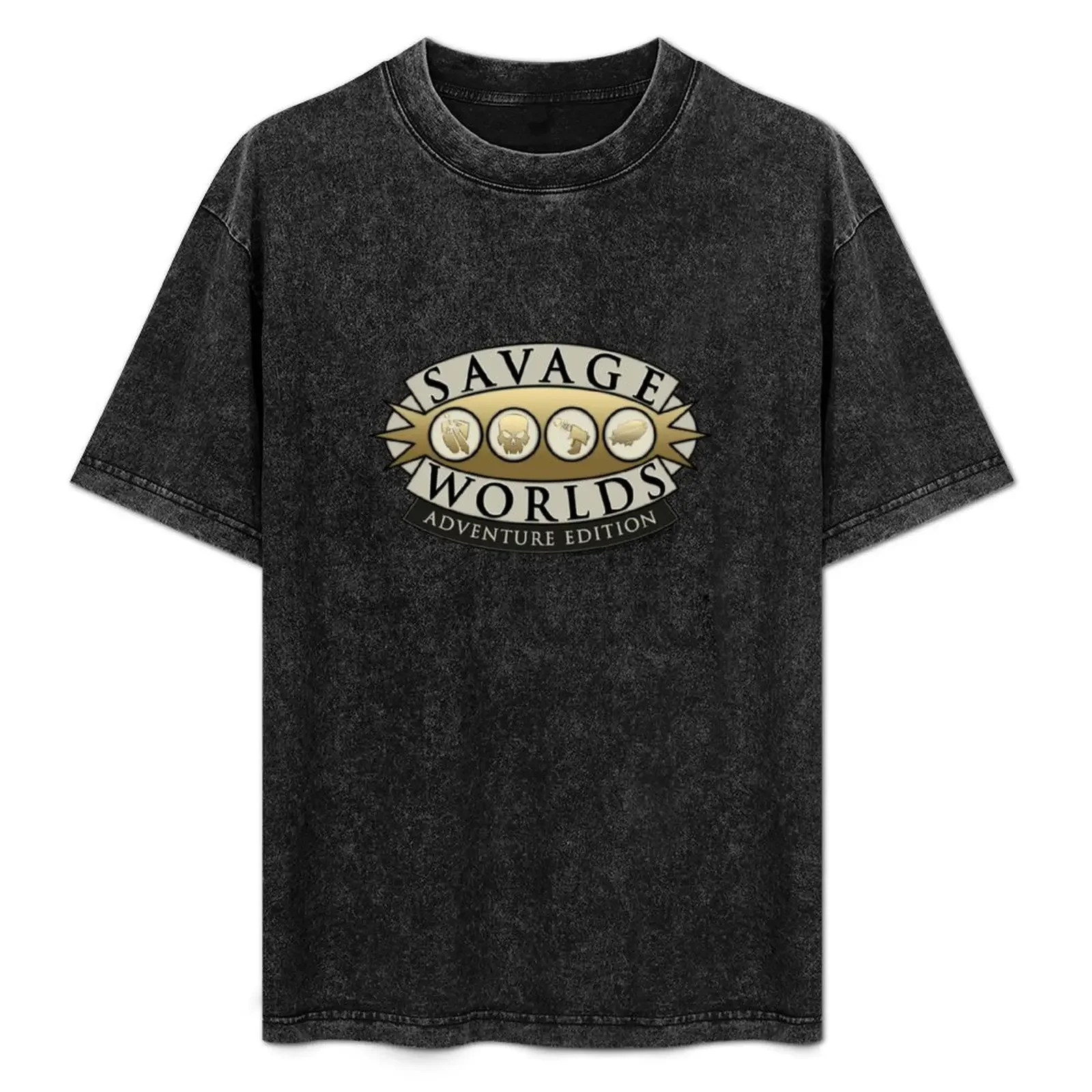 

Savage Worlds Logo T-Shirt Functional Casual Short Sleeve Tee