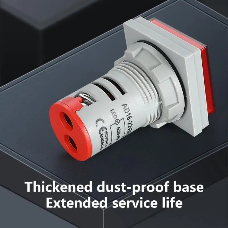 Y1UD แรงดันไฟฟ้าบ่งชี้ด้วยการปรับปรุงอุปกรณ์วัดกระแสจอแสดงผล LED ง่ายสำหรับการตรวจสอบแรงดันไฟฟ้าที่บ้านหรือที่ทำงานอย่างง่ายดาย