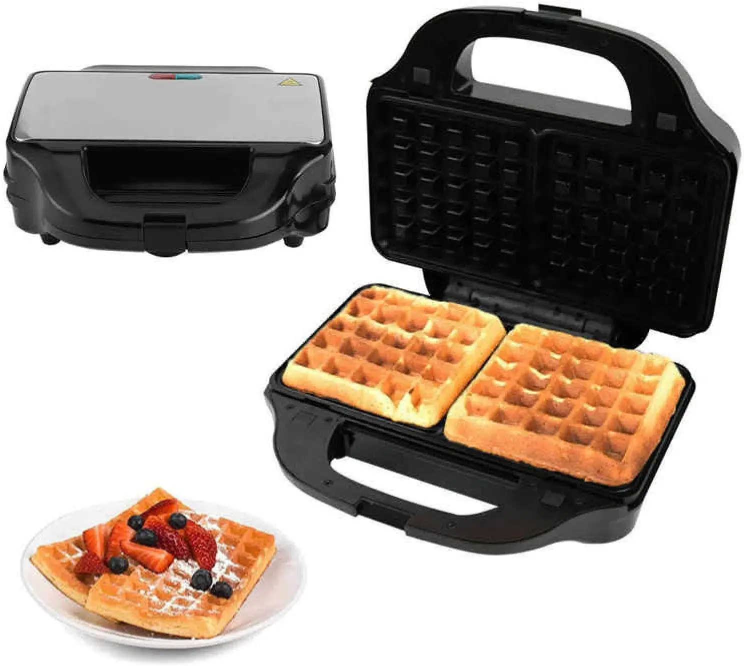 

sandwich maker toastie， 900W 3in 1 Multifunction Sandwich Maker ， Waffle Panini Breakfast Grilling Machine 220-240V Kitchen Acce