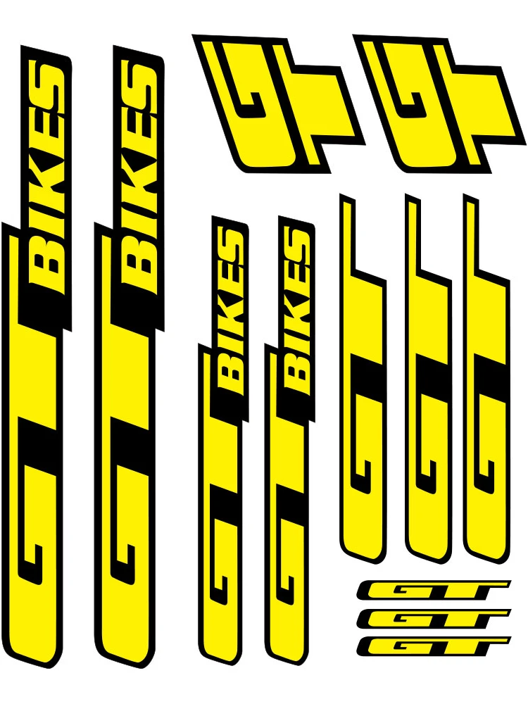 AliExpress WORMS 12 Pcs Pvc Bicycle Sticker for GT Decor Art Bike Frame Vinyl Decal Set of For Cycling Road Freeride 32cm*32cm