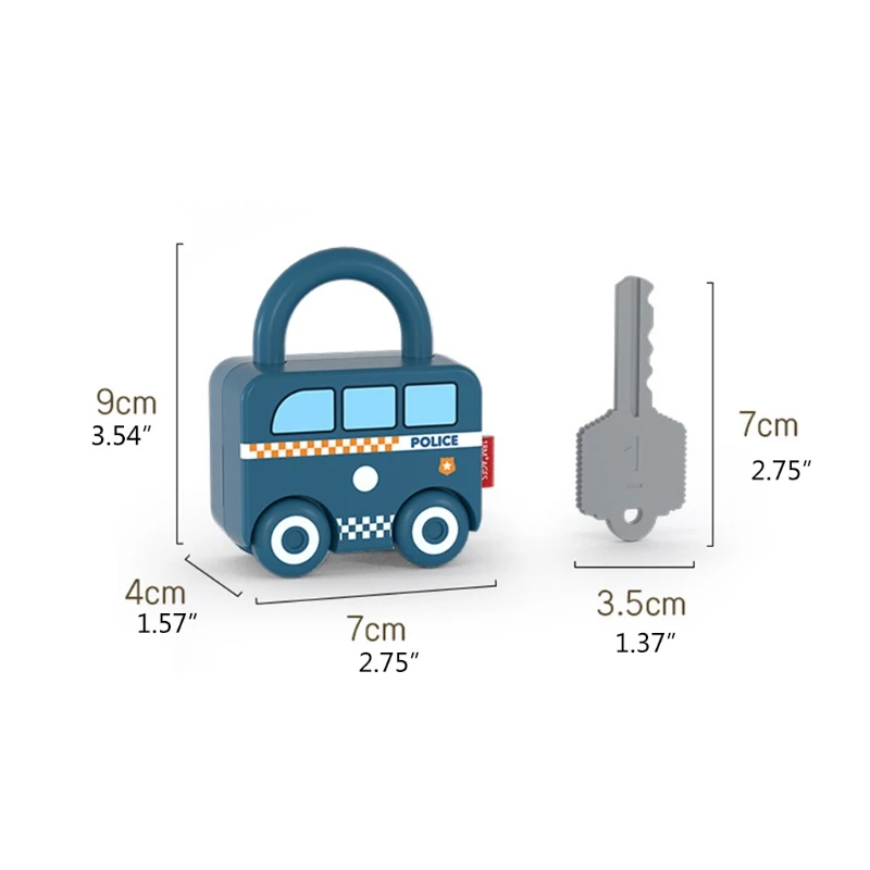 7x4x9cm/2,75x1,57x3,54 in Lernen Schlösser Spiel Spielzeug Verbessern Intelligenz für Kinder Neuheit kinder Spiel Spielzeug
