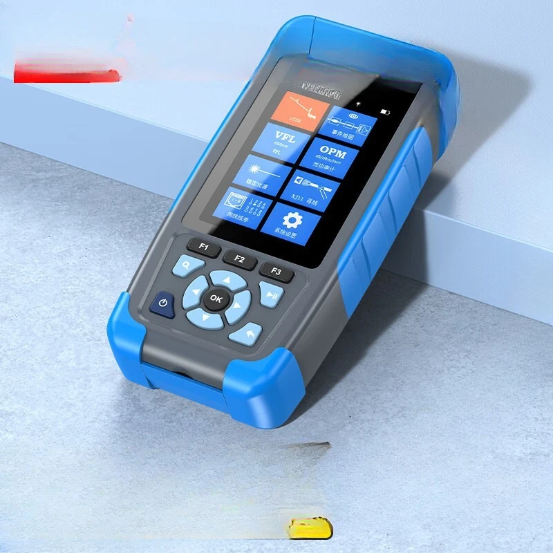 Reflectometer to measure fiber length with light