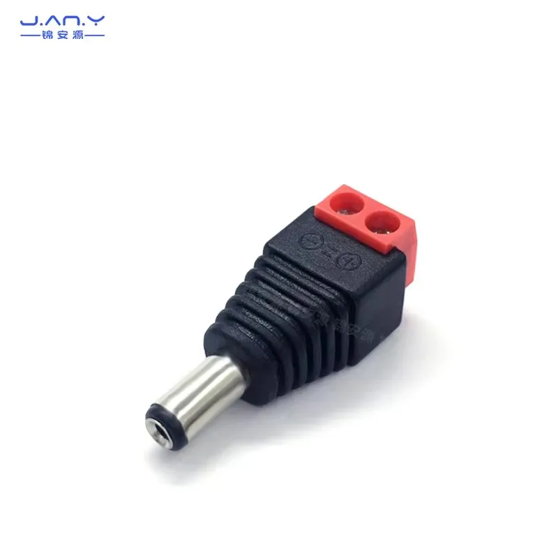 تيار مستمر تيار مستمر امدادات الطاقة ذكر التوصيل 5.5*2.1 لحام الذكور والإناث المقبس بدوره أحمر أصفر أزرق أخضر برتقالي أبيض أرجواني محطات #6