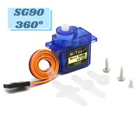 5pcs New SG90 SG 90 9G Mini Micro Servo for RC 250 450 Helicopter Airplane Car Boat Robet