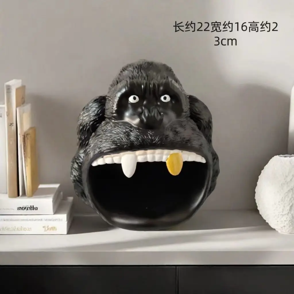 Customizable Creative Fun Orangutan Resin Material Key Storage Decoration Door Shoe Cabinet Wine