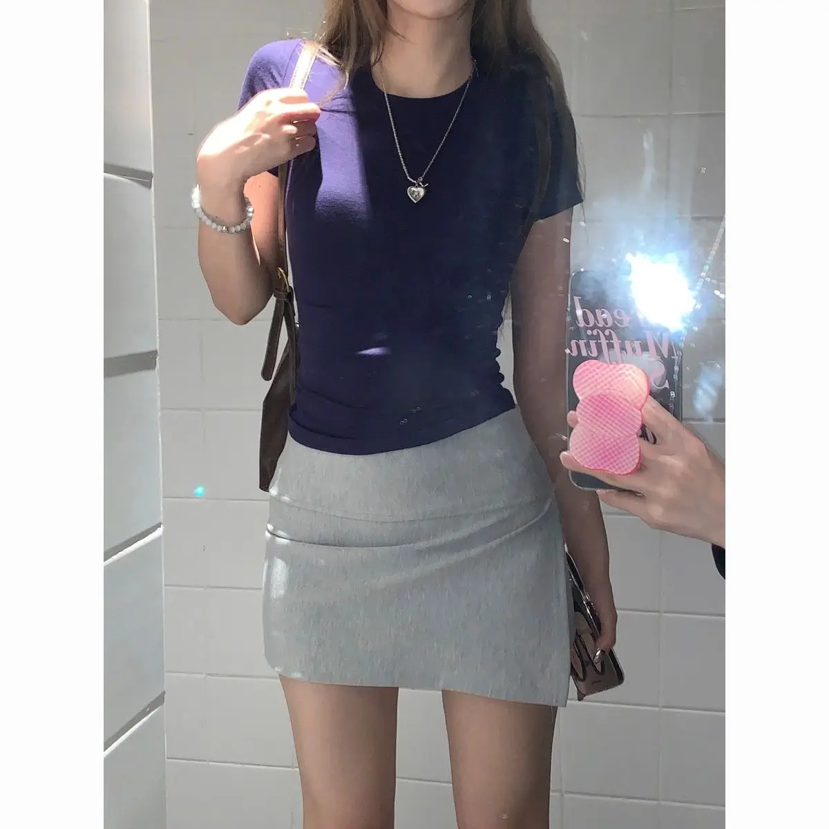 Verano Split 2025 Yoga culopants Sexy nuevo antideslumbrante adelgazante falda deportiva Midbody Culopants mini faldas S-XL negro blanco