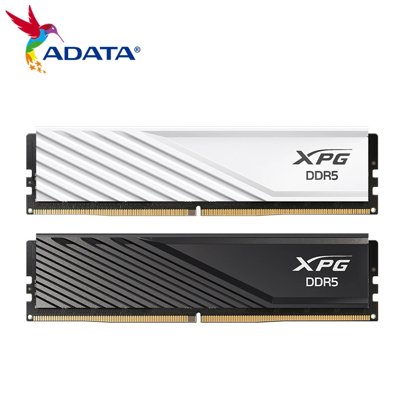 ADATA DDR5 Memory Ram Lancer Blade Heatsink 6000mhz 6400mhz 16gb 32gb White Black Gaming XMP3.0 High Speed Memoria for Desktop