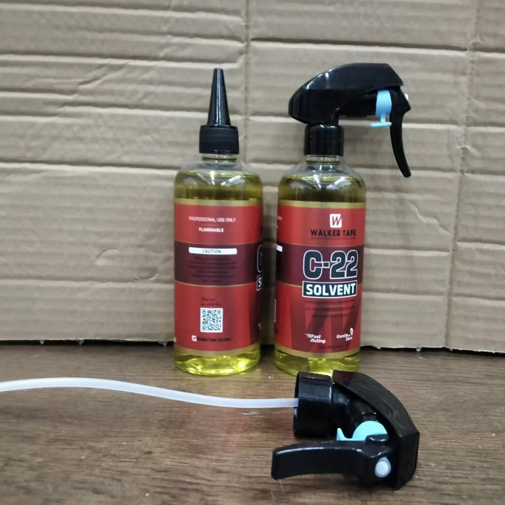 12oz Walker Tape C-22 Solvent Spray Fast Gentle Lace Wig Remover Skin-Friendly Adhesive Remover for Hair Systems Toupee