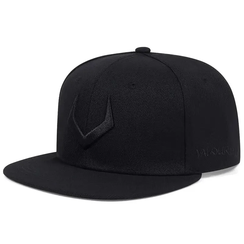 High quality Unisex Simple grey V 3D pierced Embroidery Bill Hip-Hop Hats Outdoor Adjustable Casual Baseball Caps Sunscreen Hat - view 3