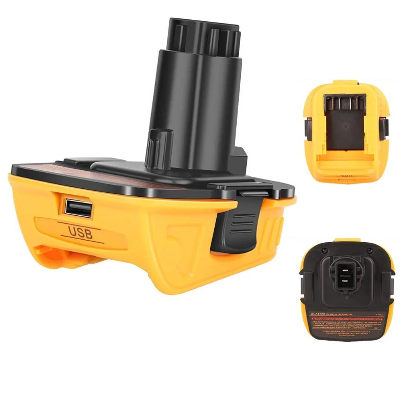 

DCA1820 Battery Adapter Converter for Dewalt 18V 20V Lithium Battery Convert To for 18V NiCad NiMh Battery Power Tools