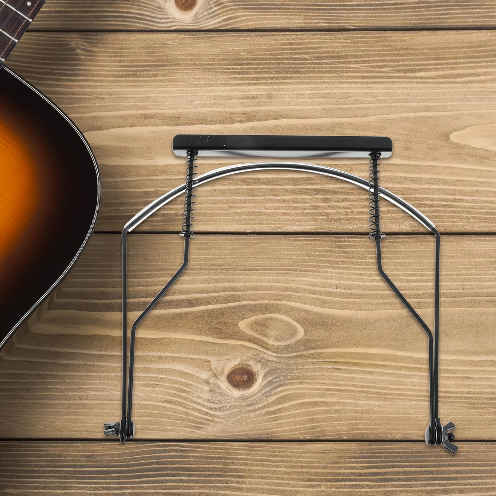 

Harmonica Stand Adjustable Neck Holder Instrument Metal Plastic Support Bracket