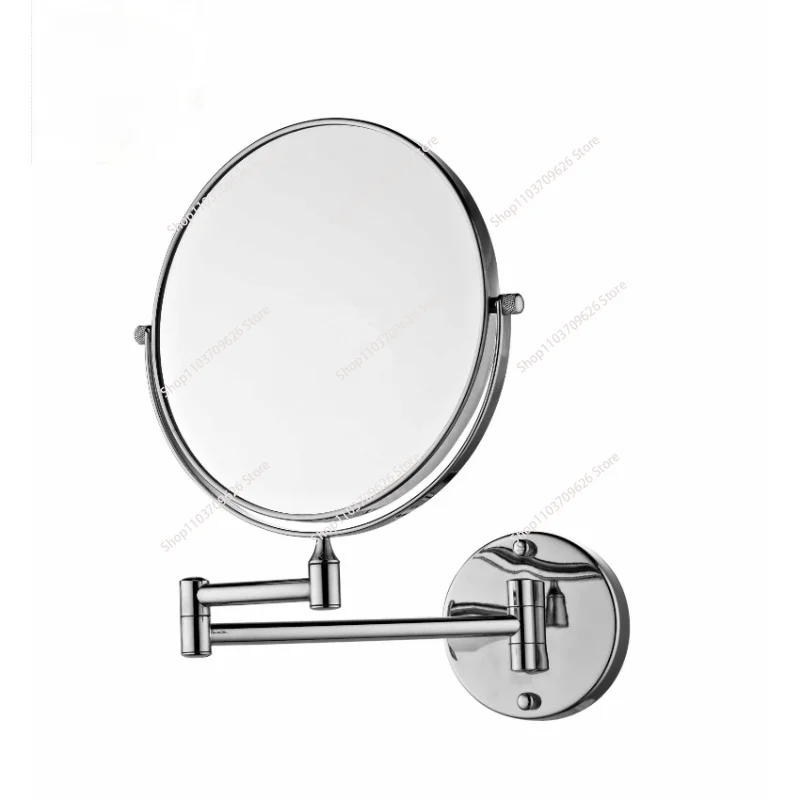 Hd collapsible makeup mirror, 50x magnification hand mirror