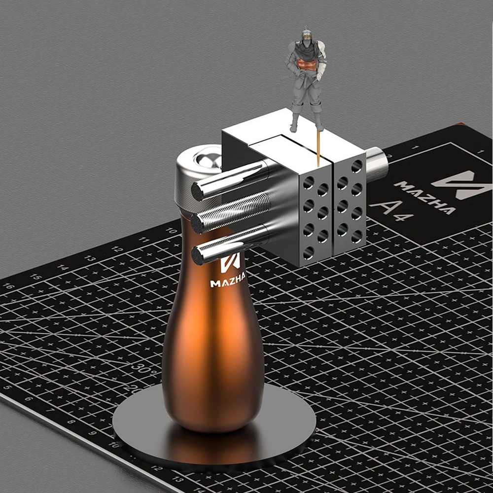 

Mini Vise Table Top Clamp - Small Bench Vice Adjustable 360° Rotatable Handheld Clamping Vise Detachable Craft Tool DIY Projects