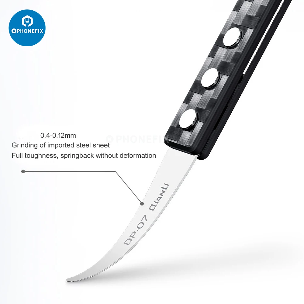 Qianli dp handgemachtes poliertes Klingen messer Hebels tück Ent schleim ungs klinge Gummis chaufel klinge Chip ic Motherboard Layer ing Reparatur werkzeuge